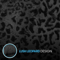 BDK Leopard headrest close-up showing stitching and fit