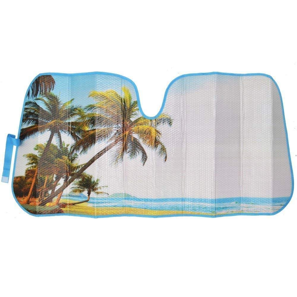 BDK dual-layer UV protection shade reduces sun exposure and interior fading.