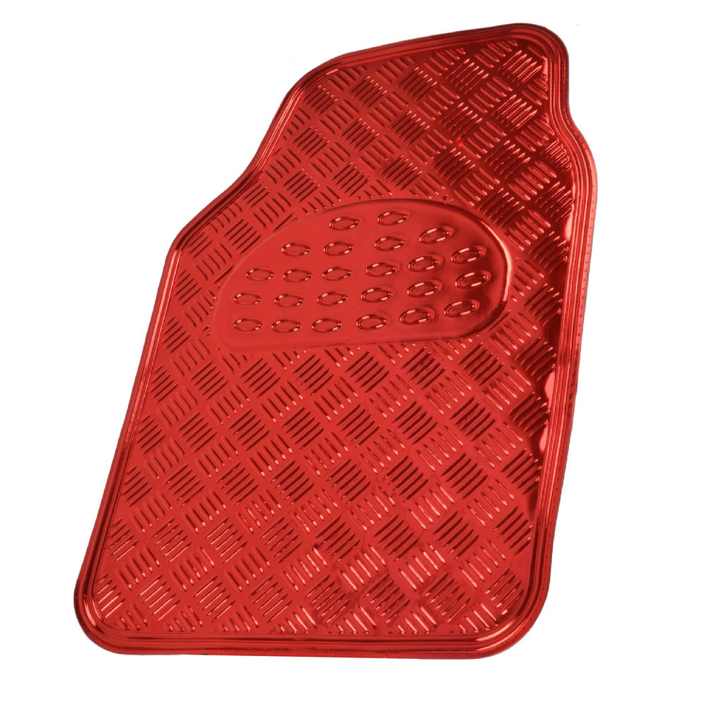 BDK chrome mats install quickly for instant interior protection.