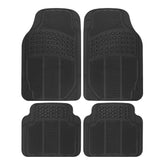 BDK all-weather front mat traps mud and spills to protect the cabin.