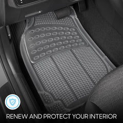 BDK heavy-duty rear mats shield the rear seating area from mud and spills.