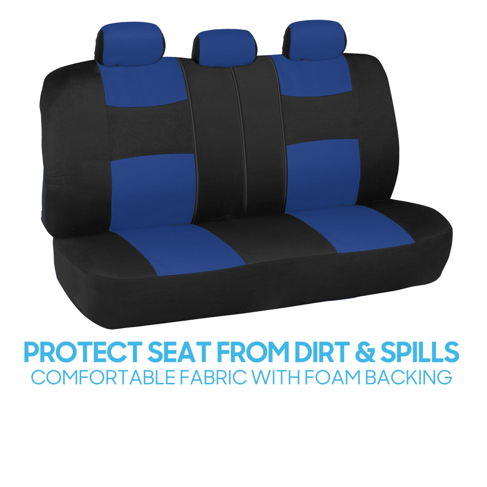 BDK PolyPro modern two-tone design blue on black upgrades interior style.