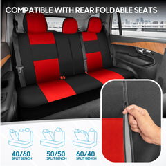 BDK PolyPro two tone stitching adds modern interior style