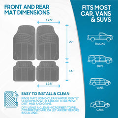 BDK ProLiner easy-clean mats remove and rinse quickly.