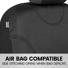BDK two-tone stitch detail enhances interior aesthetics