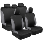 BDK Ultrasleek gray front seat cover enhances interior style.