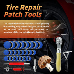 BDYAQGC 32/42/58mm tire patches offering versatile repair coverage.