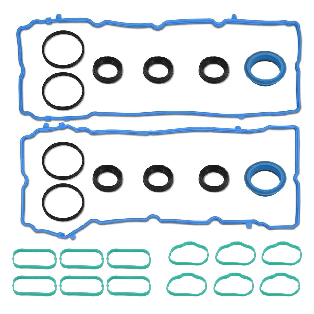 BEAMINGAUTO 36L valve cover gasket front view for precise OEM replacement fit.