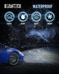 BEAMTECH S1 H11 bulbs used during night driving for improved perception