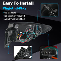 BeamTrack left taillight assembly delivers OEM-grade fit and safety