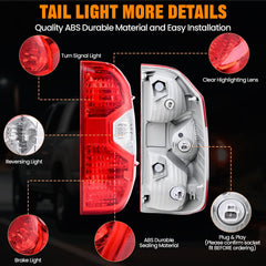 BeamTrack rear light with reversing light aids safe backing maneuvers