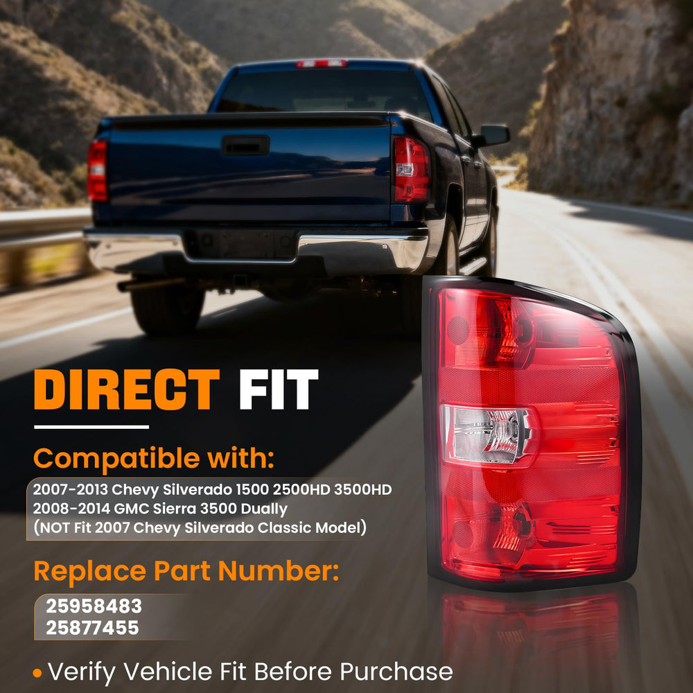 BeamTrack taillight with brake and turn signals illuminated for clear visibility.