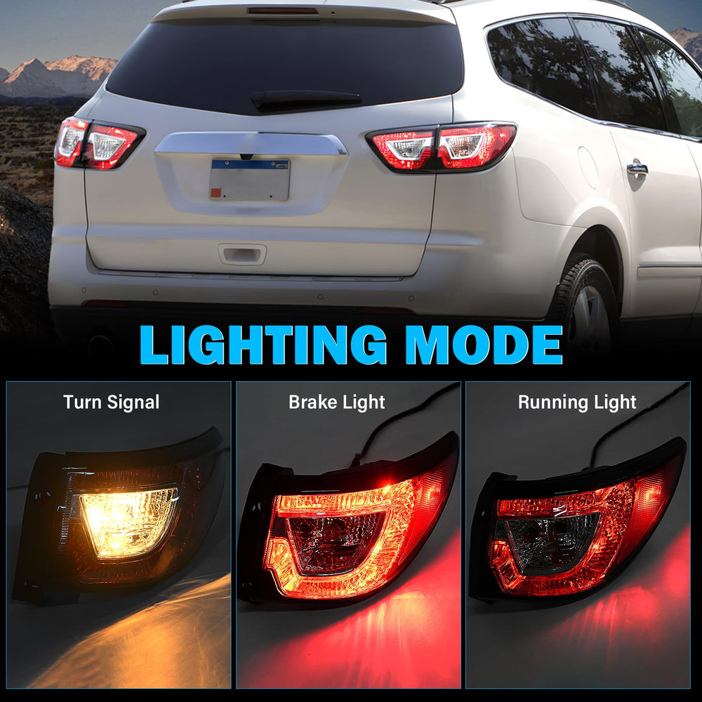 BeamTrack tail light displaying brake signals for safer stopping.