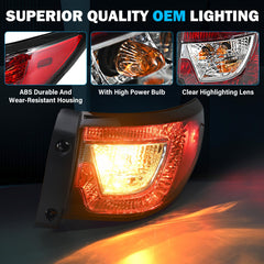 BeamTrack tail light housing close-up highlighting robust seal.