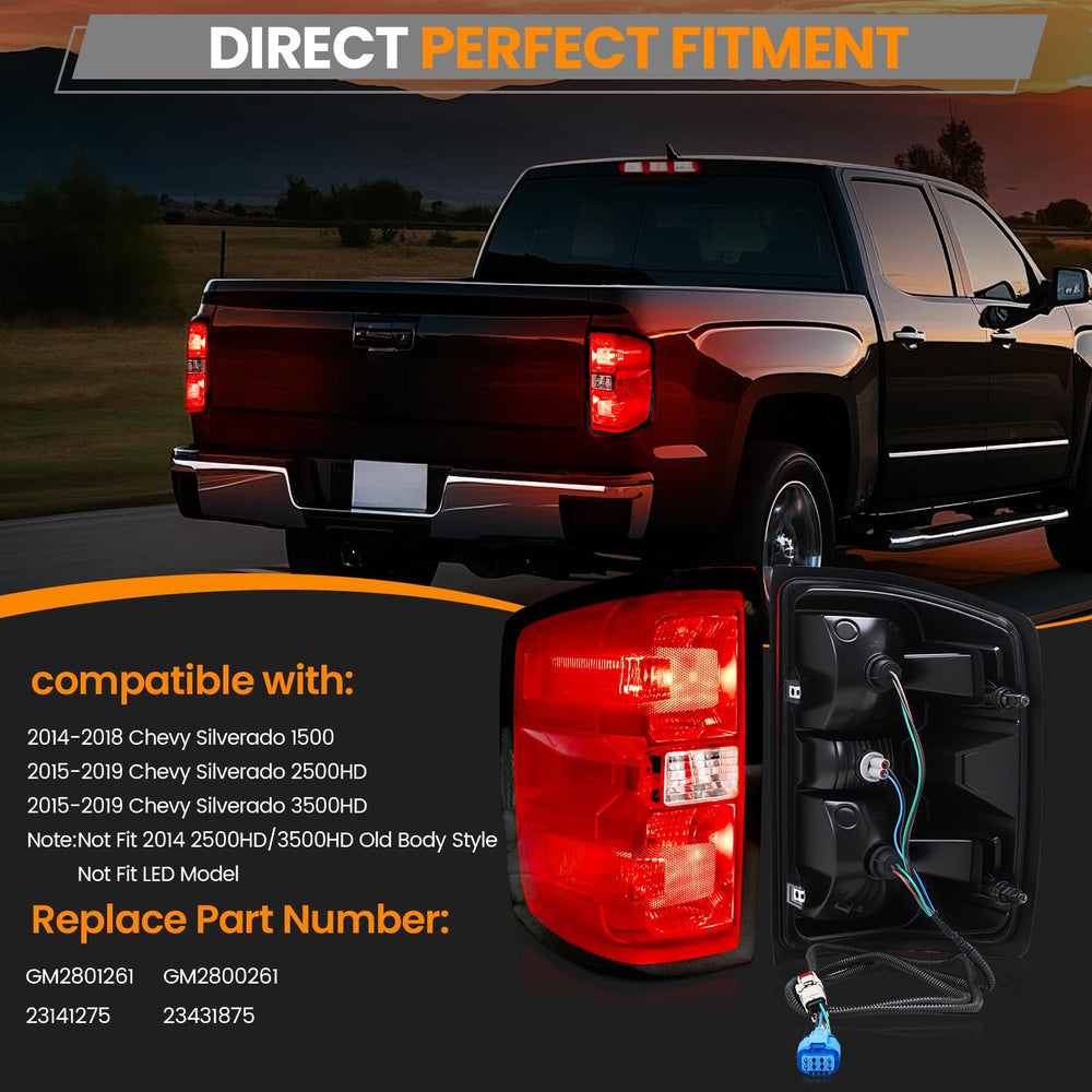 BeamTrack right tail light assembly improves rear signaling and presence.