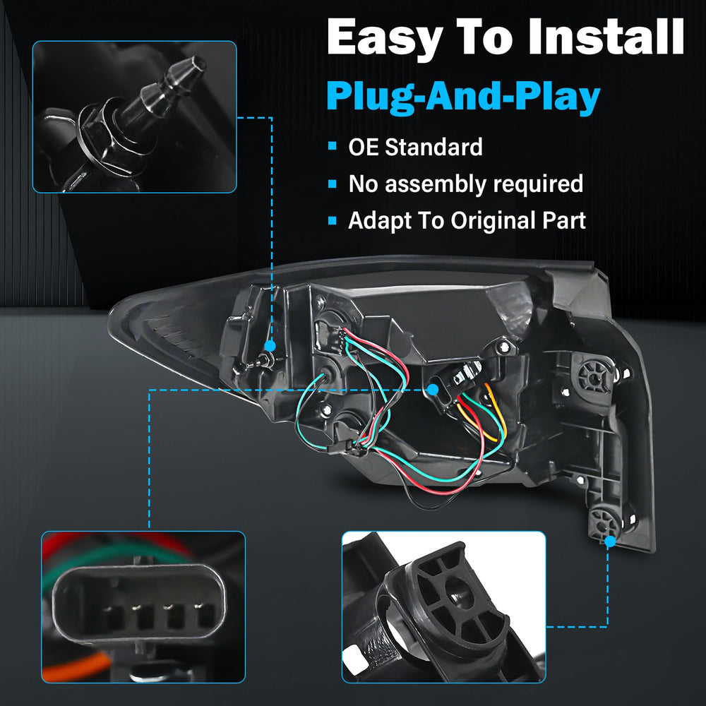 BeamTrack tail light running light mode for daytime visibility.