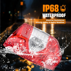BeamTrack weatherproof taillight withstands harsh conditions for reliability