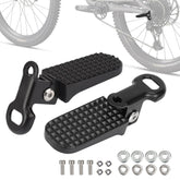 Bearolne bike foot pegs side view showcasing sturdy aluminum build for reliable daily riding