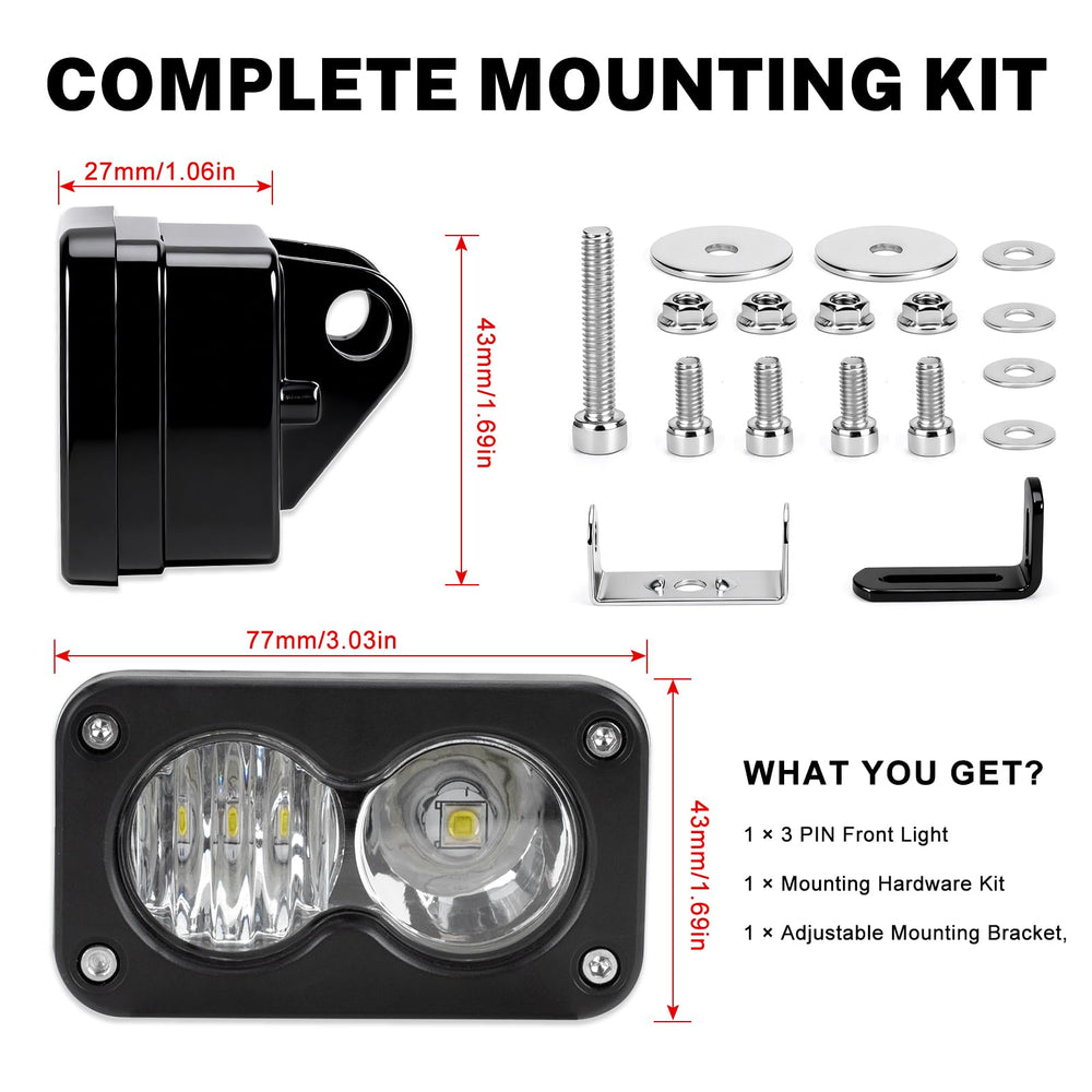 Bearolne plug-and-play kit requires no wiring mods for fast setup.