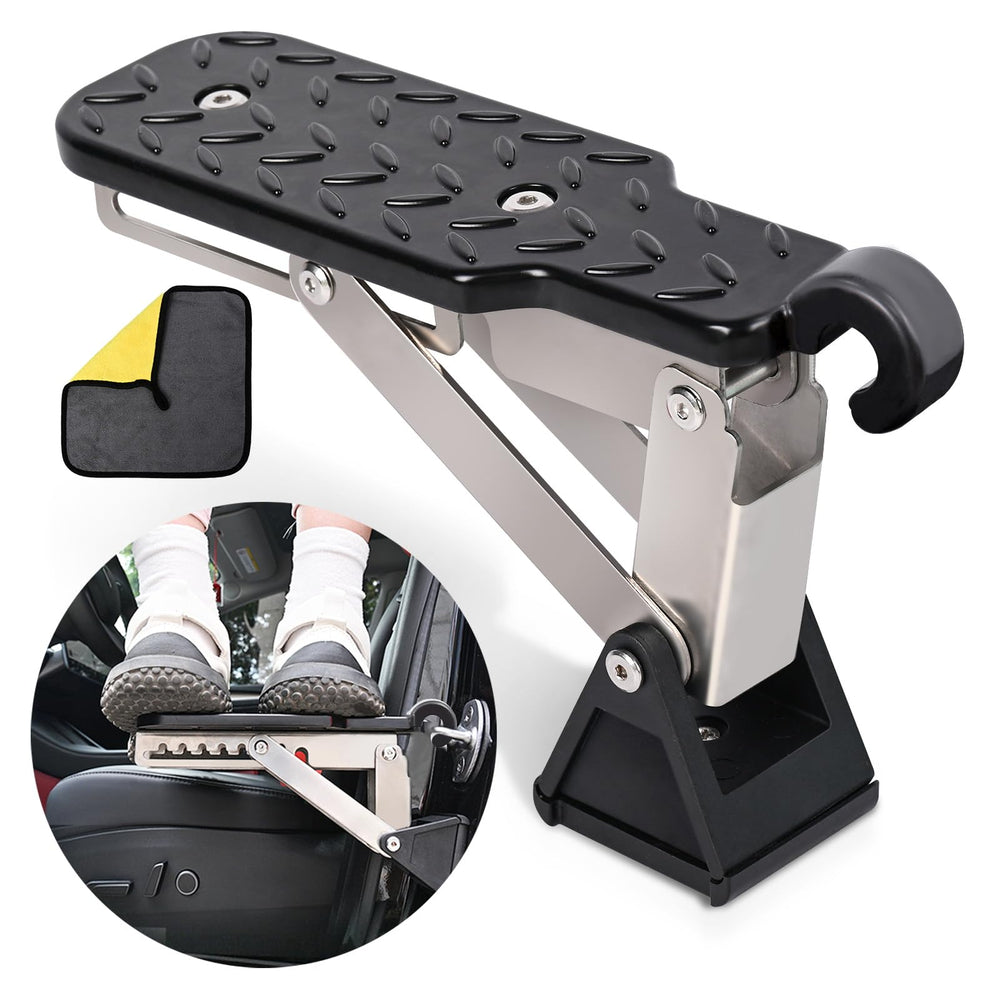 BEASYE Car Door Step universal-fit design enables easy roof access.