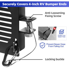 BEASYE rubber cushion pads protect bumper surface during bumps.