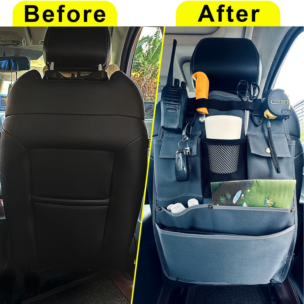 BEATUNEE six-pocket design ideal for road trips, kids’ gear, and RV adventures.