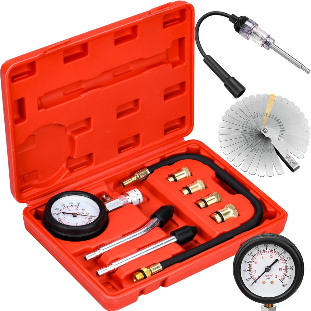 BEAUGIREW compression tester pressure gauge for precise engine diagnostics