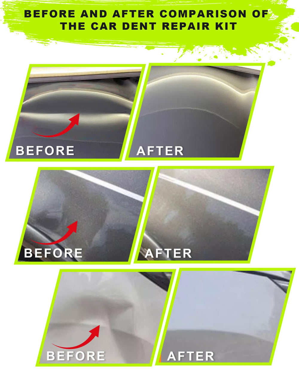 Beautiebeam dent repair kit with clear instructions and tutorials for beginners.