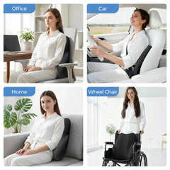 BEBAS versatile lumbar support for car and chair use