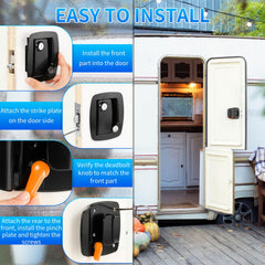 BEBOBLY anti-theft design adds cylinder protection for added security.