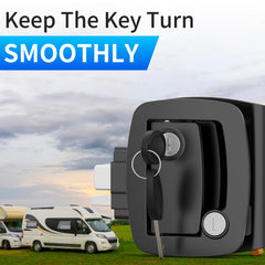 BEBOBLY rugged latch resists scratches and wear on the road.