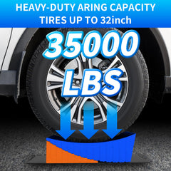 BEBOBLY camper leveler curve ramps provide quick height adjustments for level parking.