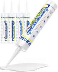 BEBOBLY RV Roof Sealant 4-pack ready for durable, waterproof sealing on roof gaps