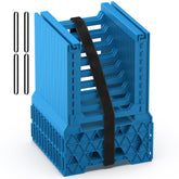 BEBOBLY RV sewer hose support 10ft provides stable waste flow on uneven terrain