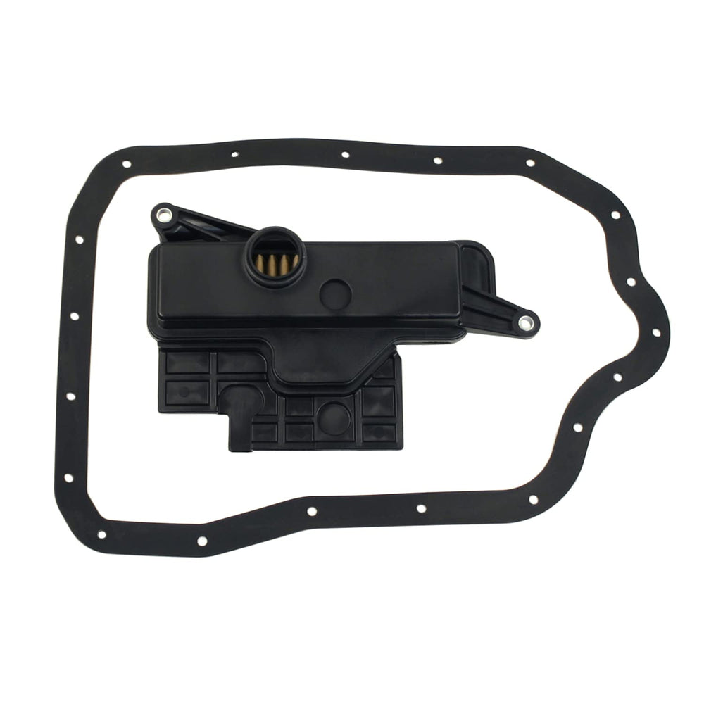 Beck/Arnley 044-0398 transmission filter kit, top view, ensures proper fit.