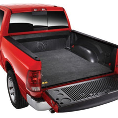 BedRug Classic Bed Mat side view demonstrates 66x98 coverage for truck beds.
