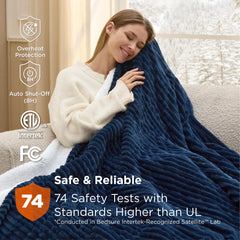 Bedsure GentleSoft stitching detail emphasizes durability and long-lasting comfort.