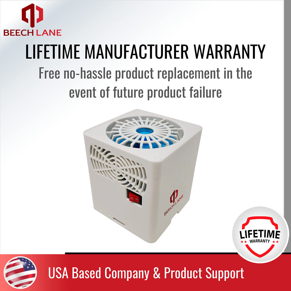 Beech Lane fridge fan promotes consistent cold air circulation for RV kitchens.