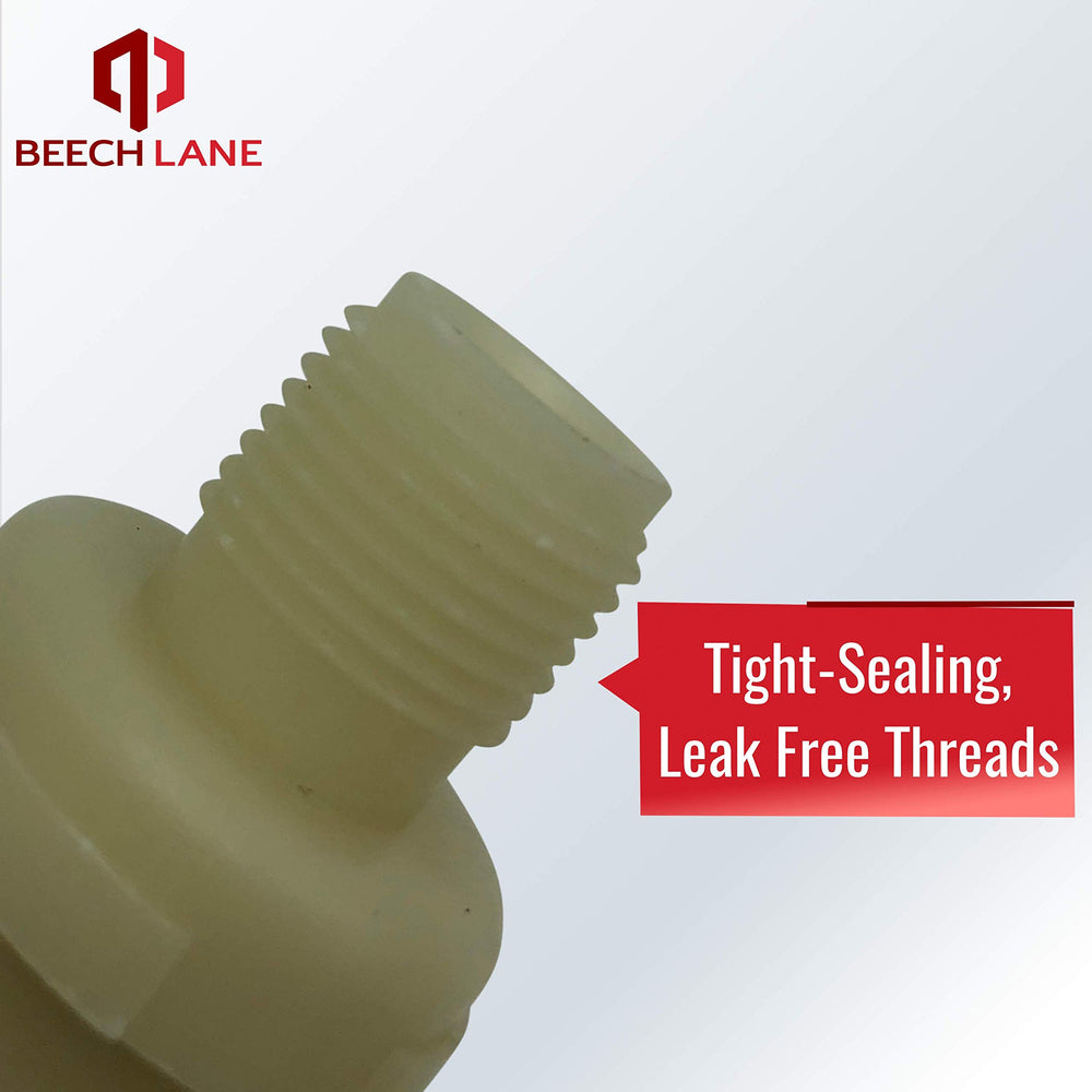 Beech Lane valve kit polymer weld close-up highlights rugged, freeze-resistant construction