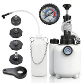 Beefire 3L brake bleeder kit with pressure gauge for precise fluid changes.