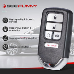 Beefunny Honda Insight replacement remote for easy swap-in