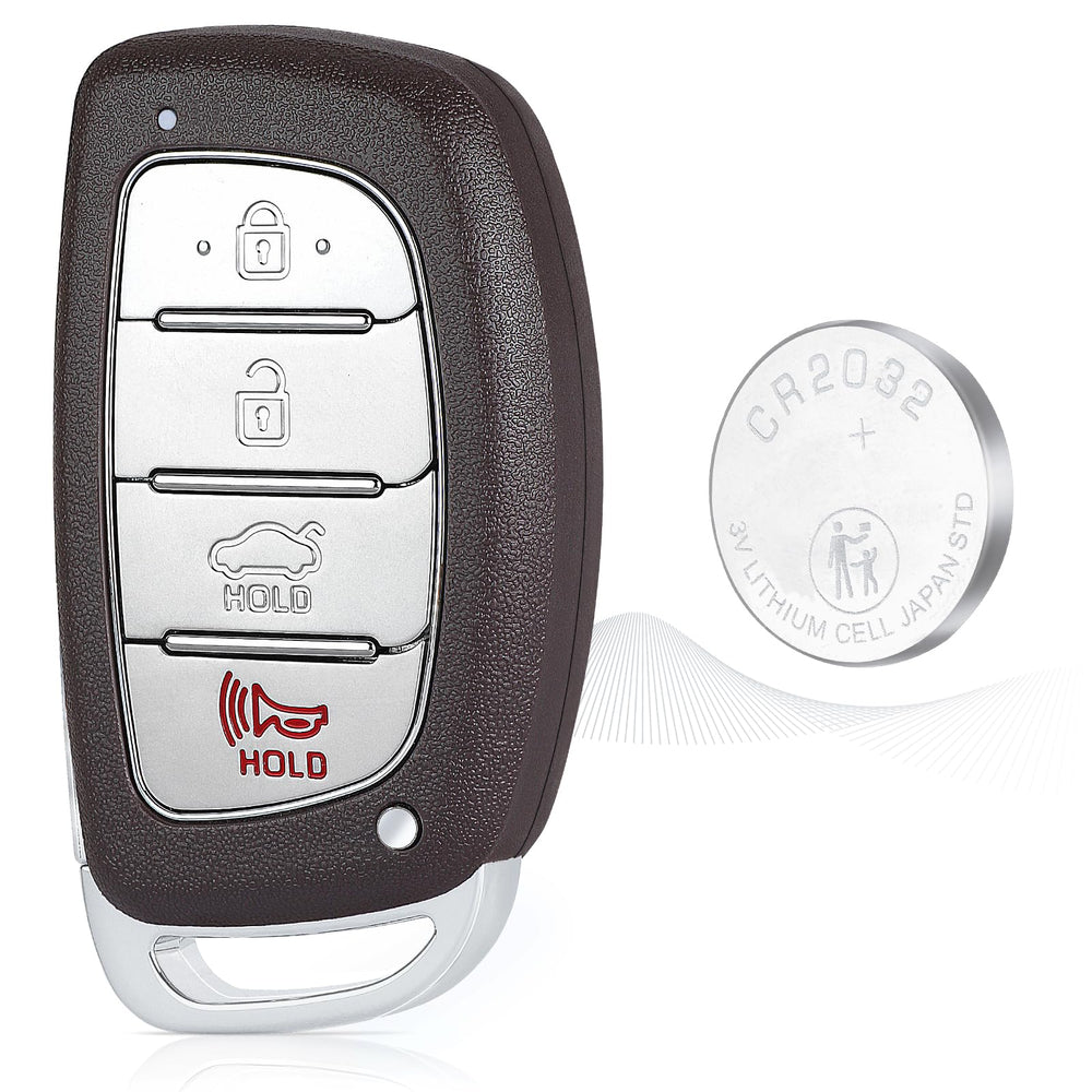 Beefunny keyless entry remote front view for Hyundai Sonata replacement convenience.