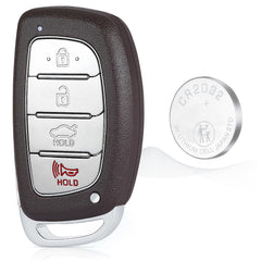 Beefunny keyless entry remote front view for Hyundai Sonata replacement convenience.