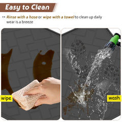 beenxmyy multi-use mat for garage, kitchen, and garden setups