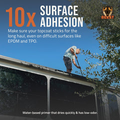 BEEST primer on concrete surface boosts adhesion strength.