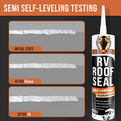 BEEST RV roof sealant compatible with camper roof materials for professionals