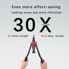 BEETOW stroke-adjustment window mounted on the tool for precise control