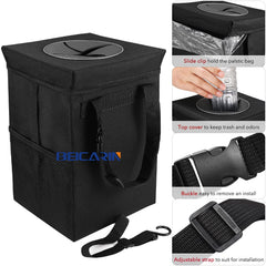 Beicarin waterproof bin protects your vehicle from moisture and messes.