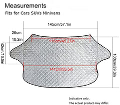 Beicarin windshield cover is multi-functional for outdoor use