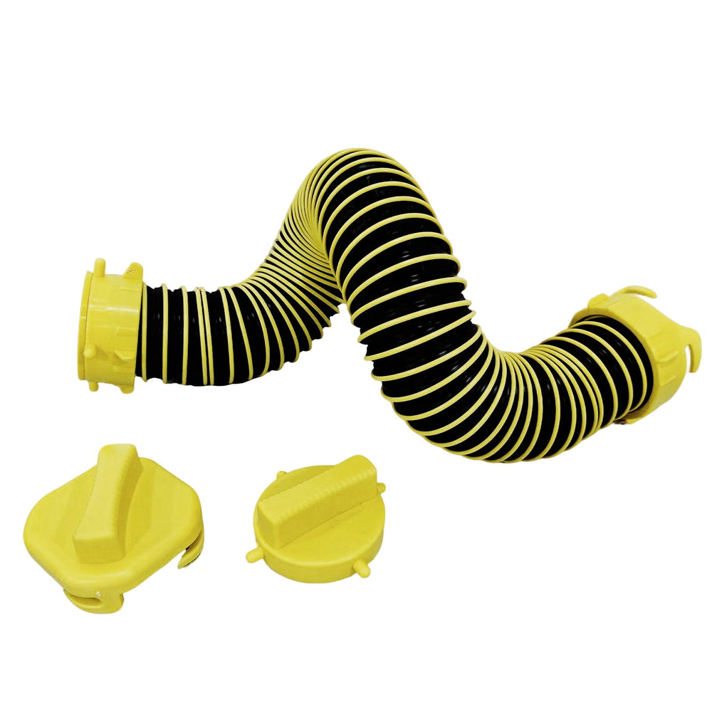 Beimola 3ft RV sewer hose with swivel fitting for easy, leak-free disposal.